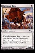 Magic the Gathering: Mirrodin (Base Set) card 235 Rustspore Ram