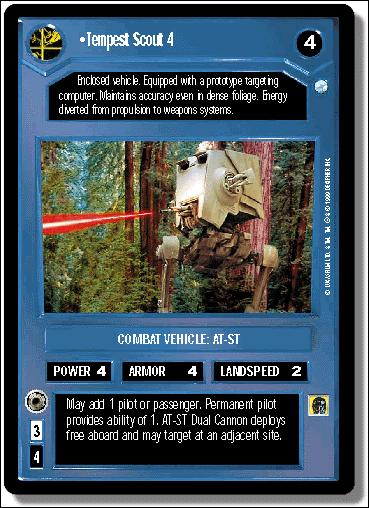Star Wars: Endor Limited (Base Set) card 85 Tempest Scout 4