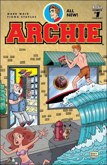 Archie (2015) issue 1-YC Scott Shaw Atlantis Fantasyworld Cover