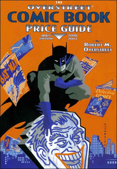 Official Overstreet Comic Book Price Guide issue 40 Mark Chiarello "Batman" Cover