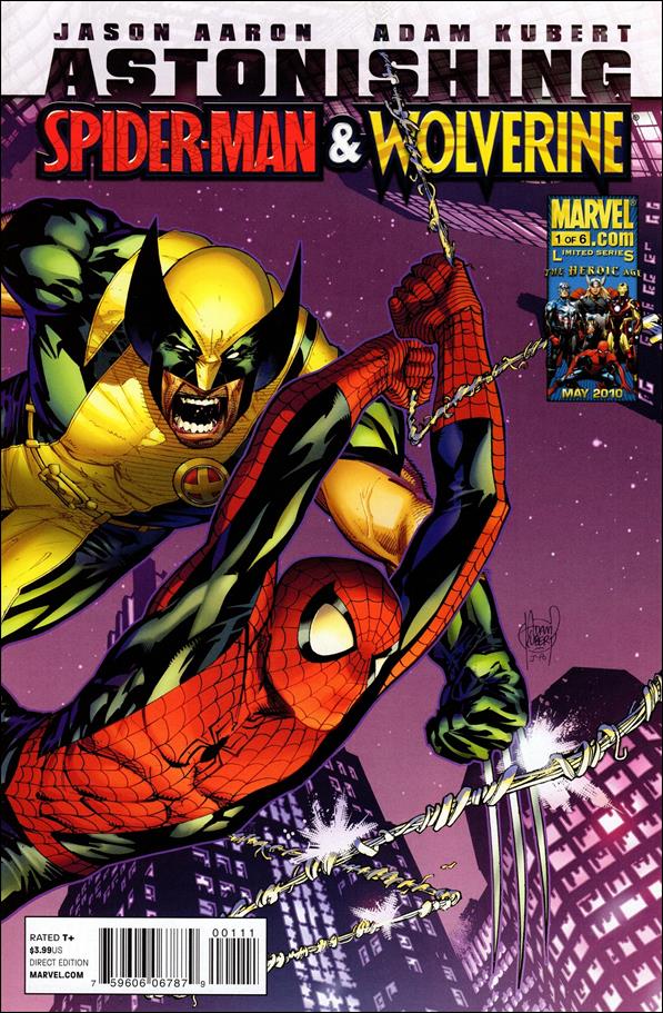 Astonishing Spider-Man & Wolverine issue 1 Adam Kubert Wraparound Cover