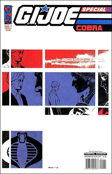 G.I. Joe: Cobra Special issue 1-B Antonio Fuso "White" Cover