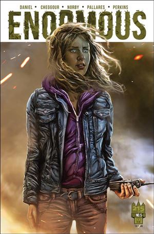 Enormous (2015) issue 5 Mehdi Cheggour Cover