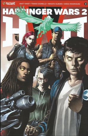 Harbinger Wars 2 issue 3-B Mico Suayan Cover