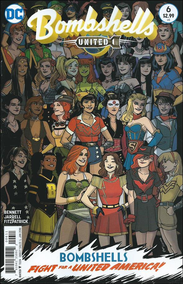 Bombshells United issue 6 Sandy Jarrell Cover