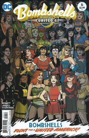 Bombshells United issue 6 Sandy Jarrell Cover
