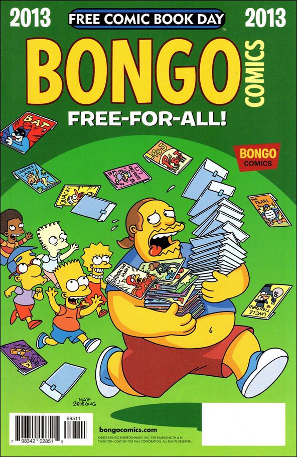 Bongo Comics Free-For-All! 2013 A, Jan 2013 Comic Book by Bongo