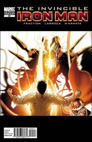 Invincible Iron Man (2008) issue 23-D Salvador Larroca Cover (2nd Printing)