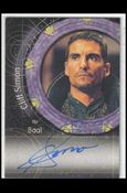 Stargate SG-1: Season 6 (Autograph Subset) card A34 Cliff Simon as Baal