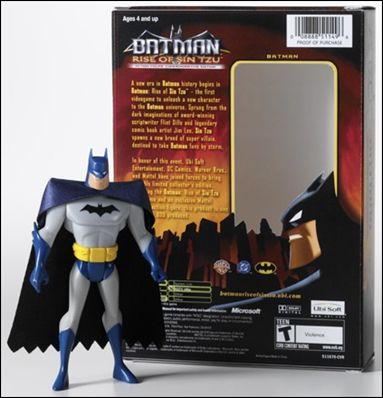 Batman: Rise of Sin Tzu Action Figure Commemorative Edition figure 1-- Batman