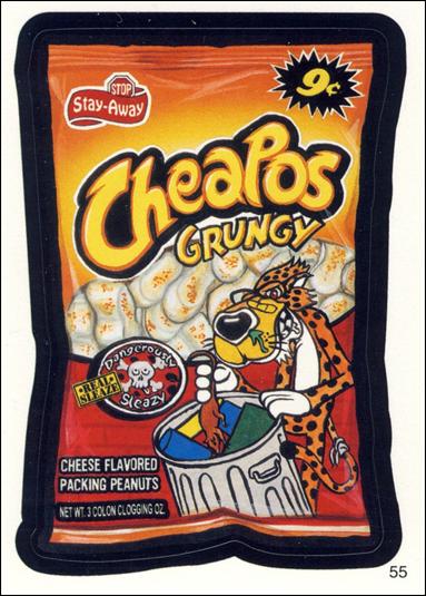 Wacky Packages All-New: Series 2 (Base Set)  card 55 Cheapos