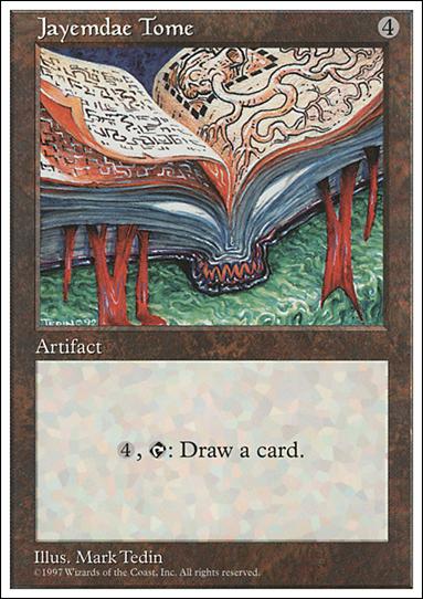 Magic the Gathering: 5th Edition (Base Set) card 385 Jayemdae Tome