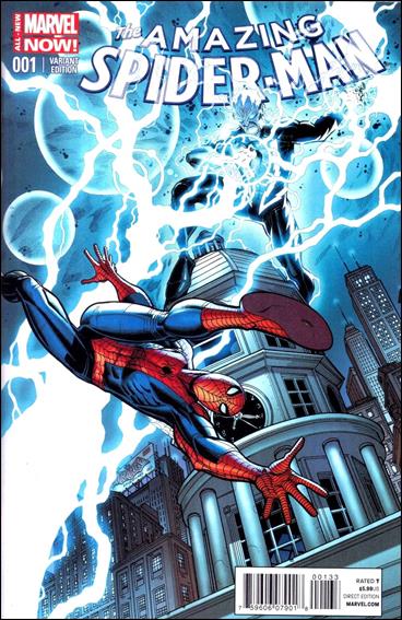 Amazing Spider-Man (2014) issue 1-PO Nick Bradshaw Ghost Cover