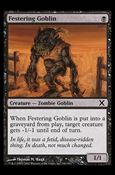 Magic the Gathering: 10th Edition (Base Set) card 143 Festering Goblin