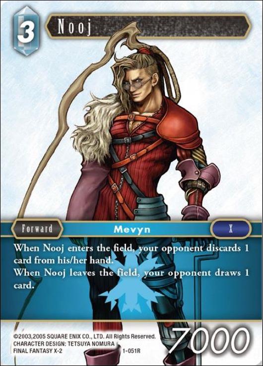 Final Fantasy Trading Card Game: Opus I (Base Set) card 051R Nooj