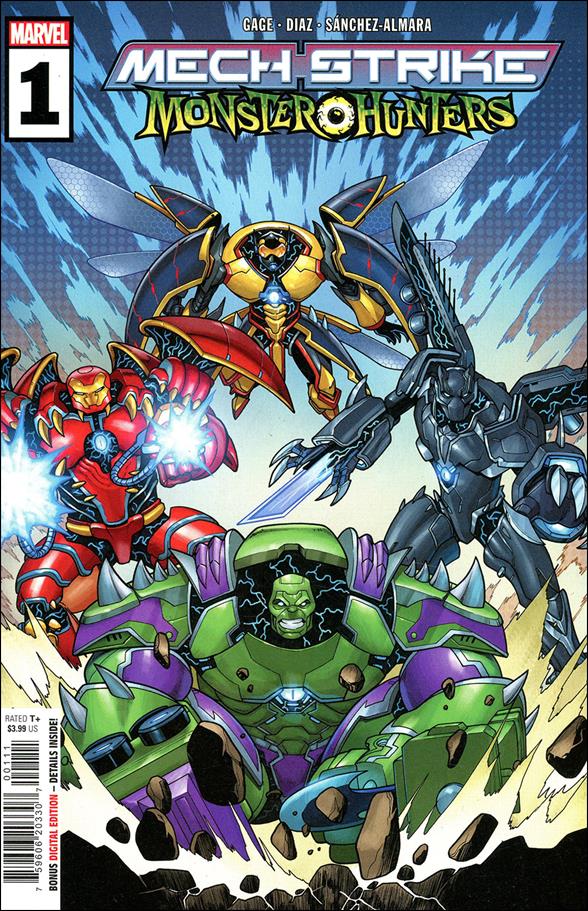 Mech Strike: Monster Hunters issue 1 Pere Perez Cover