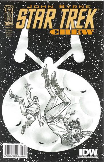 Star Trek: Crew issue 5-B 1:10 Sketch Cover