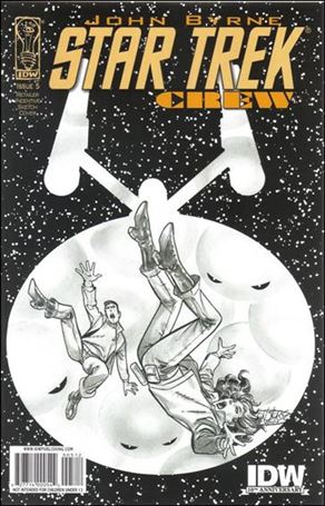 Star Trek: Crew issue 5-B 1:10 Sketch Cover
