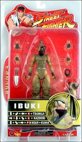 Street Fighter (Round 4) figure 4 Ibuki (Tan)