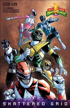 Mighty Morphin Power Rangers issue 25-L Humberto Ramos Cover