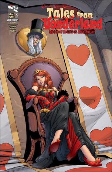 Tales from Wonderland: Queen of Hearts vs the Mad Hatter issue One Shot Steve Cummings Cover