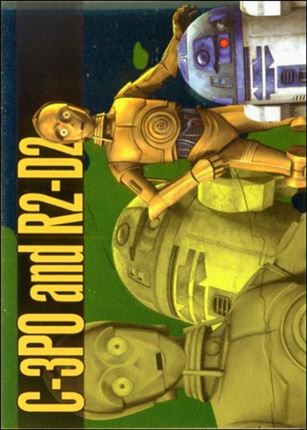 Star Wars: The Clone Wars Rise of the Bounty Hunters (Foil Character Subset) card 18 C-3PO and R2-D2