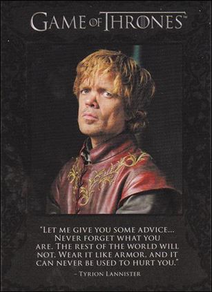Game of Thrones: Season One (The Quotable Game of Thrones Subset) card Q2 Tyrion Lannister