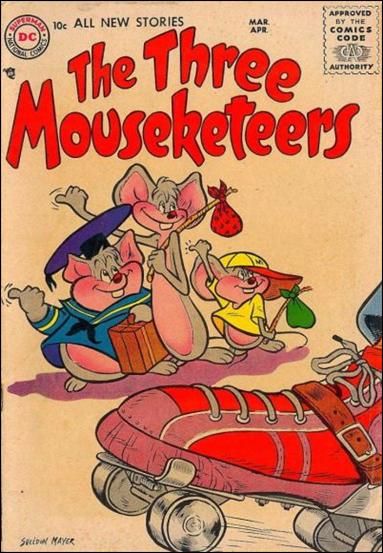 Three Mouseketeers (1956) issue 1