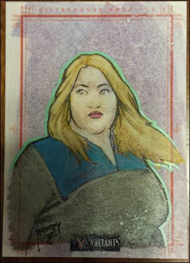 2013 Valiant Comics Preview Trading Card Set (Sketch Card Subset) card AL-03