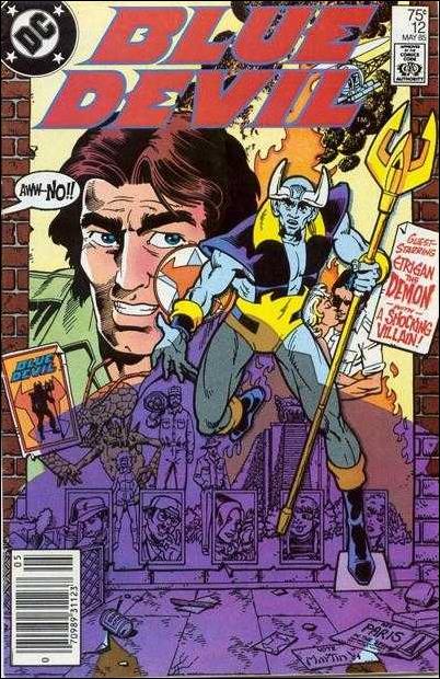 Blue Devil issue 12-B Newsstand Cover