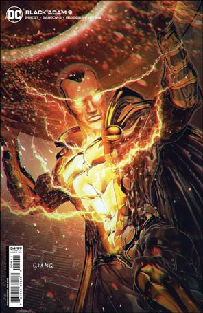 Black Adam issue 9-C John Giang Cardstock Cover