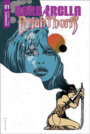Barbarella / Dejah Thoris issue 1-B Jorge Fornes Cover