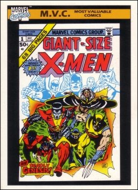 Marvel Universe: Series 1 (Base Set) card 132 Giant-Size X-Men #1