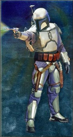 Star Wars: Attack of the Clones (Oversized Foil Subset) card 2 Jango Fett