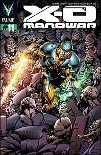 X-O Manowar (2012)  issue 11-D Bart Sears Wraparound 1:50 Cover