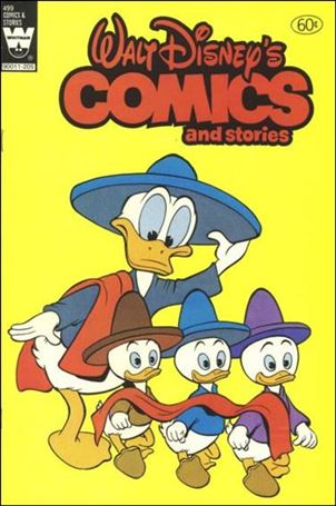 Walt Disney's Comics and Stories (1940) issue 499 White Logo