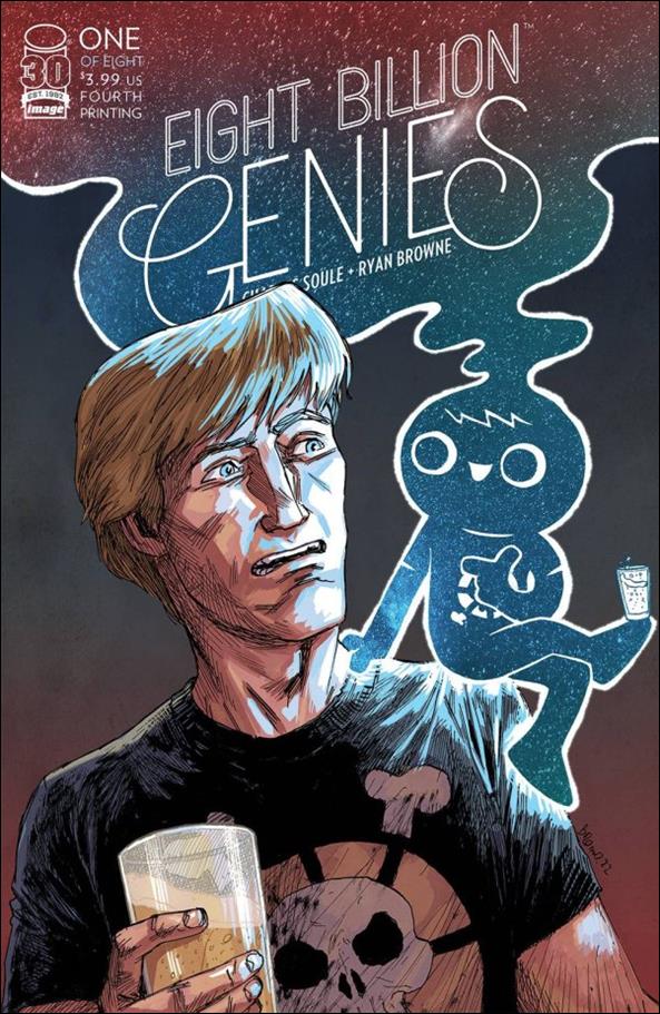 Eight Billion Genies issue 1-K Ryan Browne Cover (4th Printing)