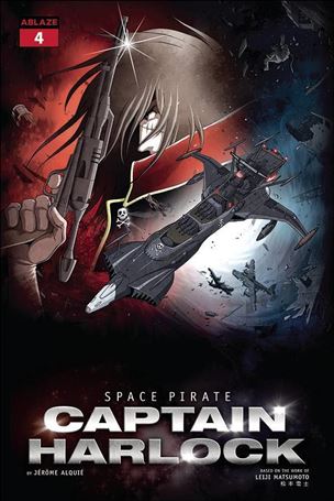 Space Pirate Captain Harlock issue 4-E Jerome Alquie Cover