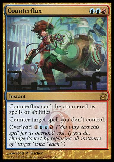 Magic the Gathering: Return to Ravnica (Base Set) card 153 Counterflux