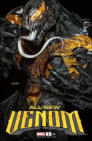 All-New Venom issue 1-N Retailer Exclusive John Giang Bleed Dress Cover