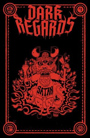 Dark Regards issue 1-E Dave Hill Human Blood 1:50 Cover