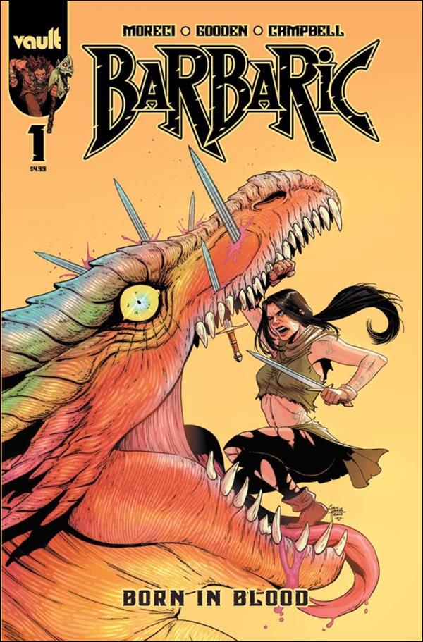 Barbaric: Born in Blood issue 1-B Corin Howell Premium Cover