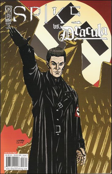 Spike vs Dracula issue 3-D Eric Wight Cover