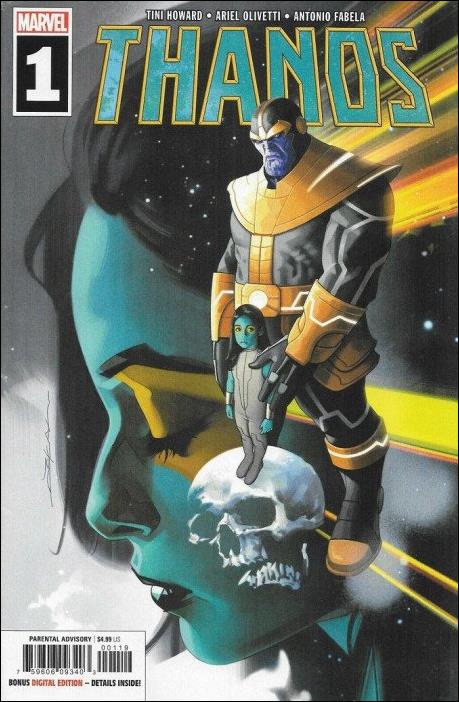 Thanos (2019) issue 1-N Jeff Dekal Walmart 3 Pack Blue Trade Dress Cover