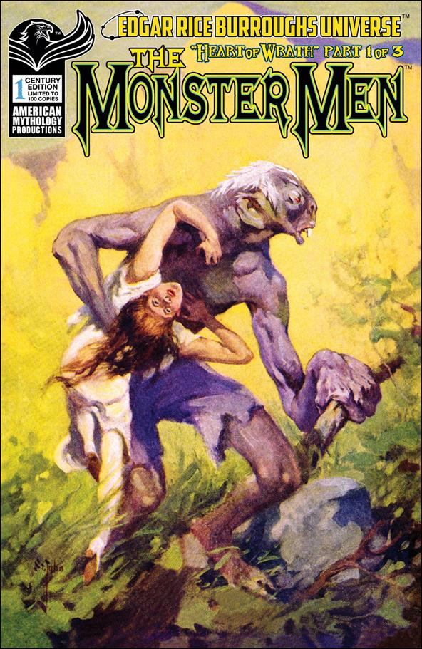 Monster Men: Heart of Wrath issue 1-D J. Allen St. John Century Cover 1/100