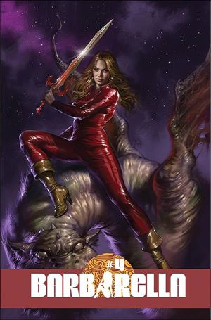 Barbarella (2021) issue 4 Lucio Parrillo Cover