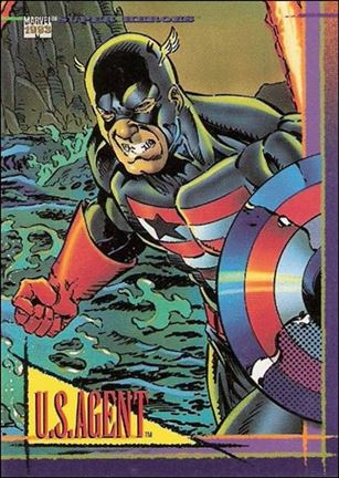 Marvel Universe: Series 4 (Base Set) card 72 U.S.Agent