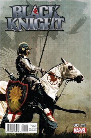 Black Knight (2016) issue 3-B Tim Bradstreet 1:25 Cover