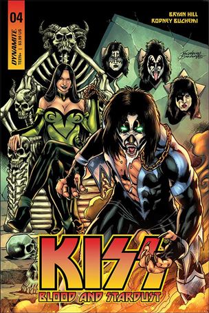 Kiss: Blood and Stardust issue 4-B Rodney Buchemi Cover