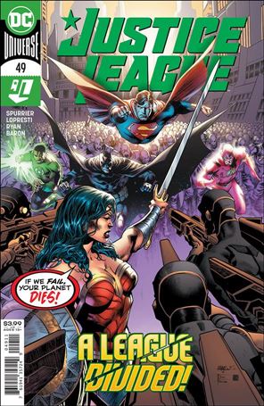 Justice League (2018) issue 49 Eddy Barrows Cover